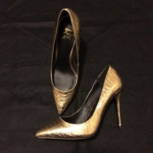 Gold Heels